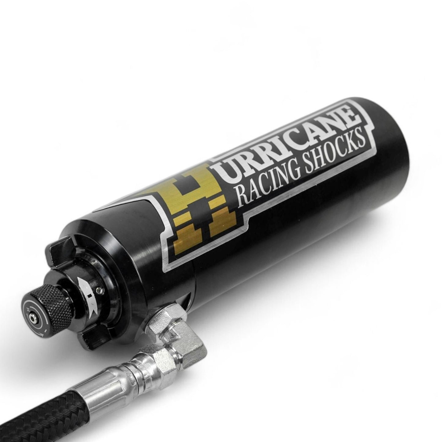 HURRICANE RACING EXTREME SERIES 2.5 FRONT COIL-OVER WITH REMOTE RESERVIOR & 2.5 MONOTUBE REAR SHOCKS WITH 3 -WAY (2 COMPESSION + 1 REBOUND) DAMPING ADJUSTMENT FOR TOYOTA FJ, PARADO & LEXUS