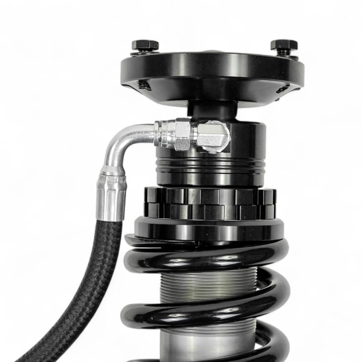 HURRICANE  RACING EXTREME SERIES 2.5 DUEL COMPRESSION ADJUST & SINGLE REBOUND ADJUST  FRONT COIL-OVER SHOCKS & 2.5 REAR EXTERNAL DUEL  BYPASS SHOCKS ( 1-2 " Lift) FOR FJ CRUISER PRADO, 4RUNNER AND FORTUNER