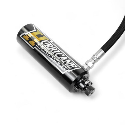 HURRICANE  RACING EXTREME SERIES 2.5 DUEL COMPRESSION ADJUST & SINGLE REBOUND ADJUST  FRONT COIL-OVER SHOCKS & 2.5 REAR EXTERNAL DUEL  BYPASS SHOCKS ( 1-2 " Lift) FOR FJ CRUISER PRADO, 4RUNNER AND FORTUNER