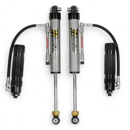 Hurricane Racing Extreme Series 2.5", Single Tube Bypass Shocks with Remote Reservoir for Jeep Wrangler JL,JT & 392