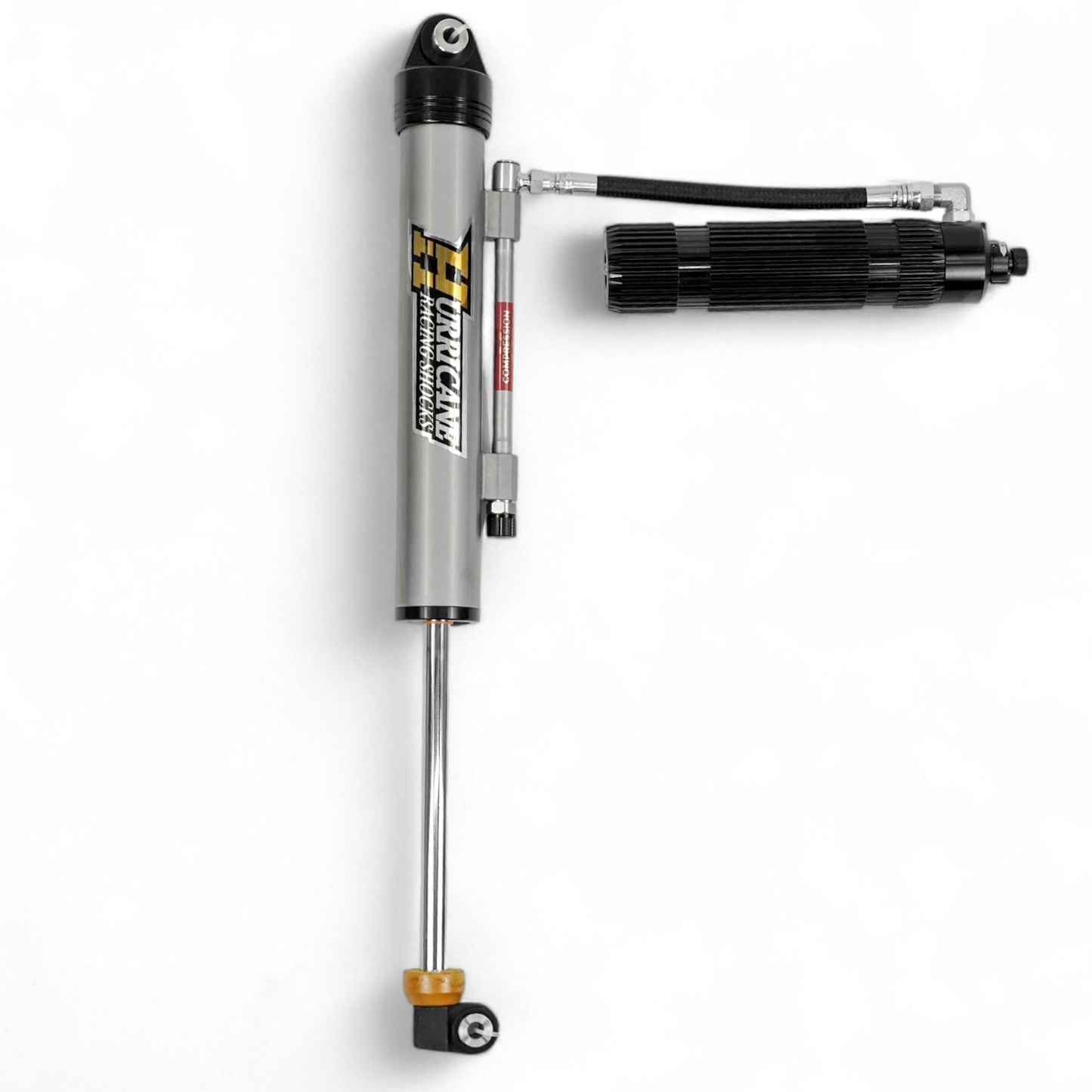 Hurricane Racing Extreme Series 2.5", Single Tube Bypass Shocks with Remote Reservoir for Jeep Wrangler JL,JT & 392