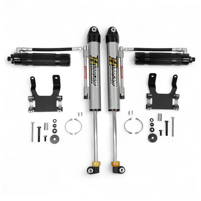 Hurricane Racing Extreme Series 2.5", Single Tube Bypass Shocks with Remote Reservoir for Jeep Wrangler JL,JT & 392