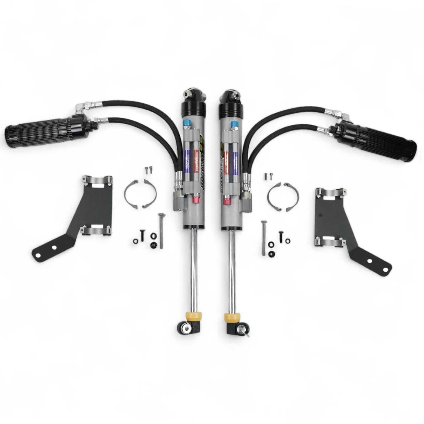 Hurricane Performance Extreme Series Shocks 2.5" Triple Bypass Adjustable (Front Oil Pipe From Down Side) for Jeep Wrangler JL,JT & 392 (NEW DESIGN)