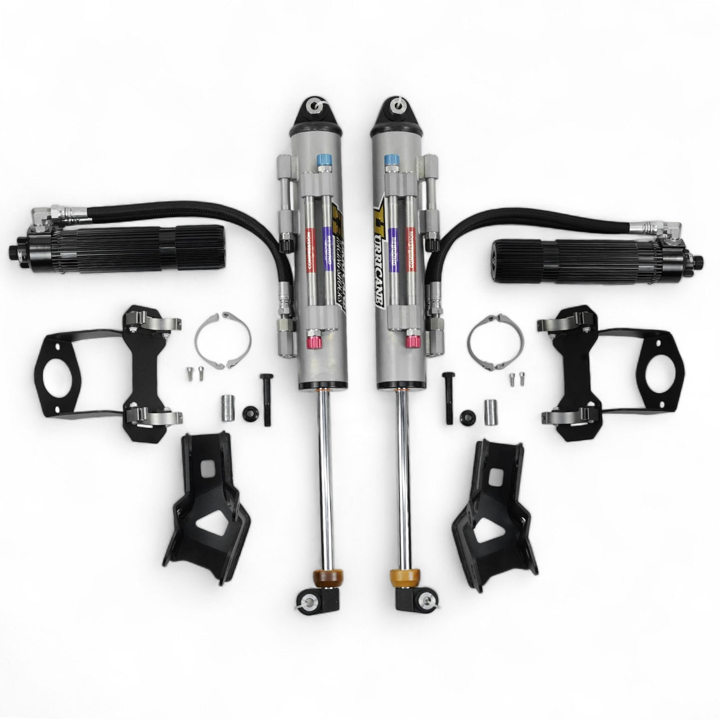 Hurricane Racing Extreme Series Shocks 3.0", Bypass Adjustable for Jeep Wrangler  JL,JT & 392