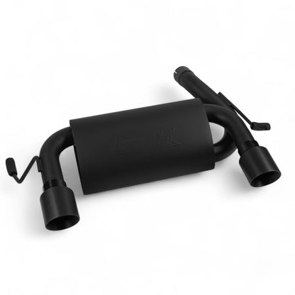 Hurricane Performance R-Tech Axle-Back Exhaust for Jeep Wrangler JK