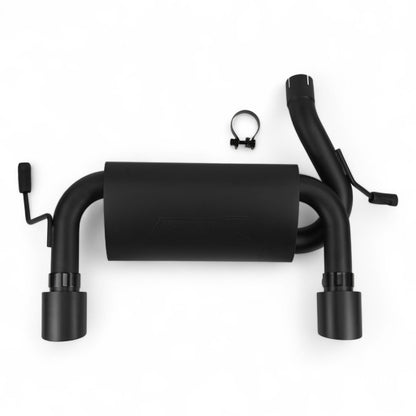 Hurricane Performance R-Tech Axle-Back Exhaust for Jeep Wrangler JK