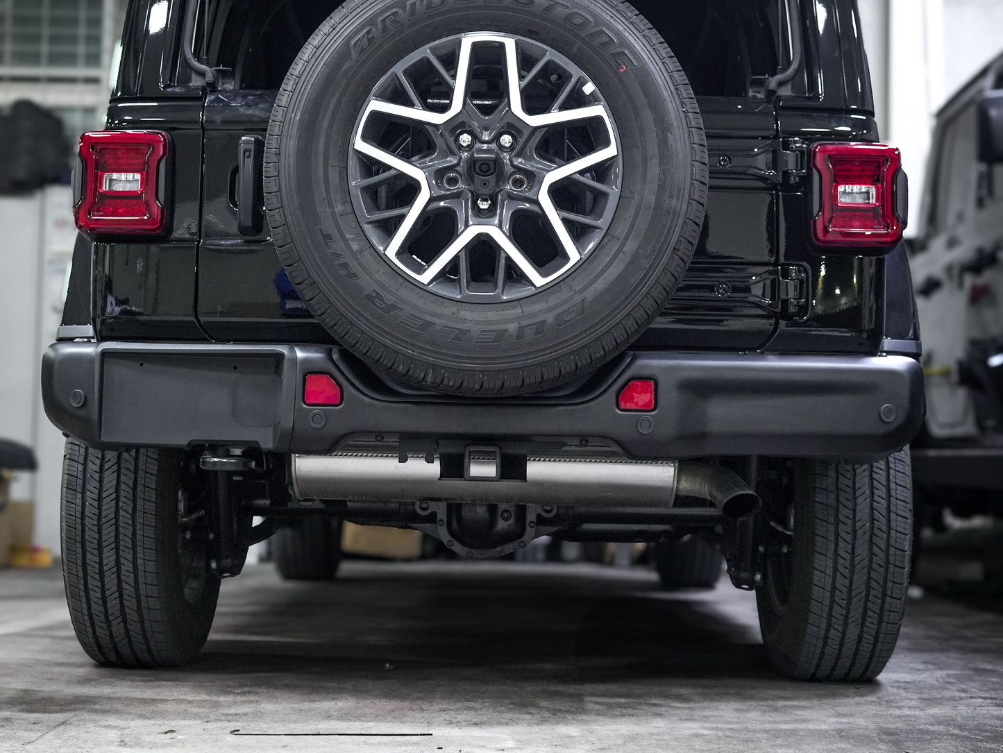 Rear Bumper with Sensor Hole for Jeep Wrangler JL