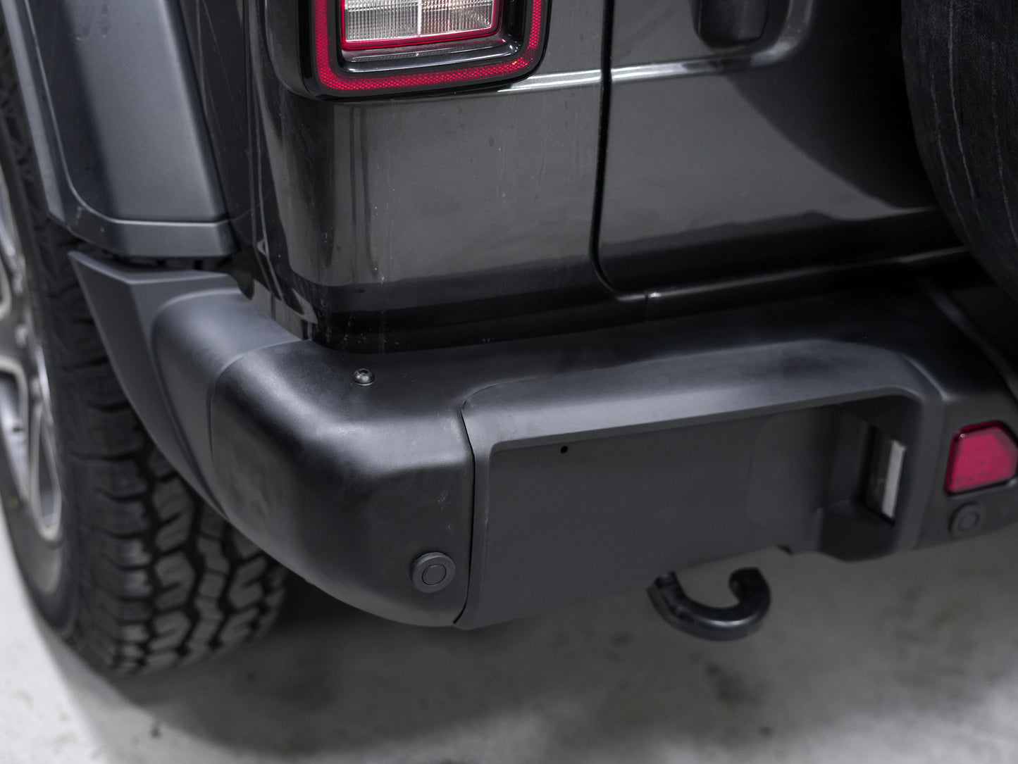 Rear Bumper with Sensor Hole for Jeep Wrangler JL