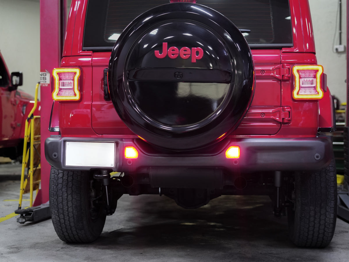AMR Rear Bumper with Sensor Hole for Jeep Wrangler JL – am-wrangler