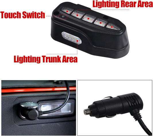 Rear Window Lift Gate Dome LED Light for Bronco Accessories 2/4-Door Hardtop(Not for Soft Top/Sport)