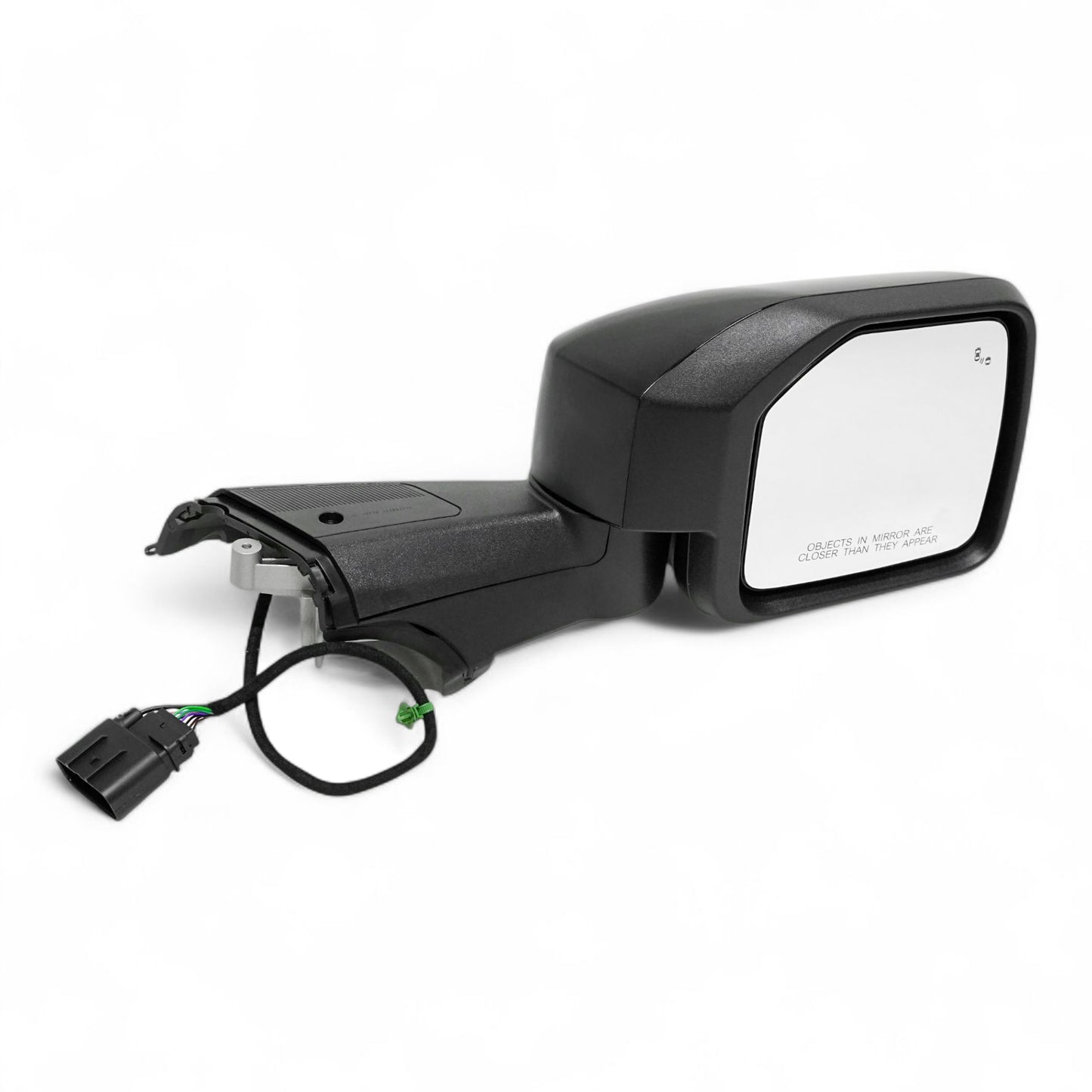 SIDE MIRROR WITH TURN SIGNAL LEDS & PUDDLE LIGHTS, A BUILT-IN CAMERA, AND BLIND SPOT SENSOR TECHNOLOGY