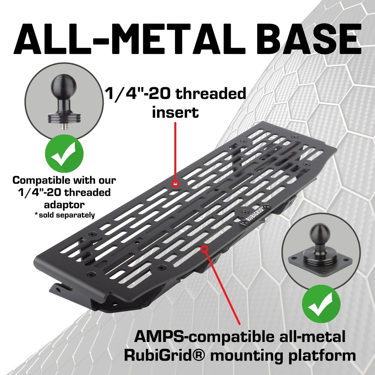 Bulletpoint 2021-2026 Ford F-150 & Raptor Phone Holder Multi-Device Dash Mount