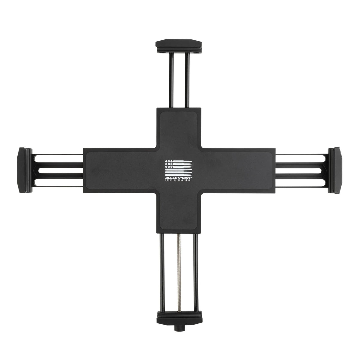 BULLETPOINT Heavy Duty Aluminum 4-Point Universal Tablet Holder with Integrated 20mm Ball