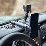 BulletPoint RubiGrid™ Phone and GoPro Platform Dash Mount Holder for Jeep Wrangler JL/JLU & JT