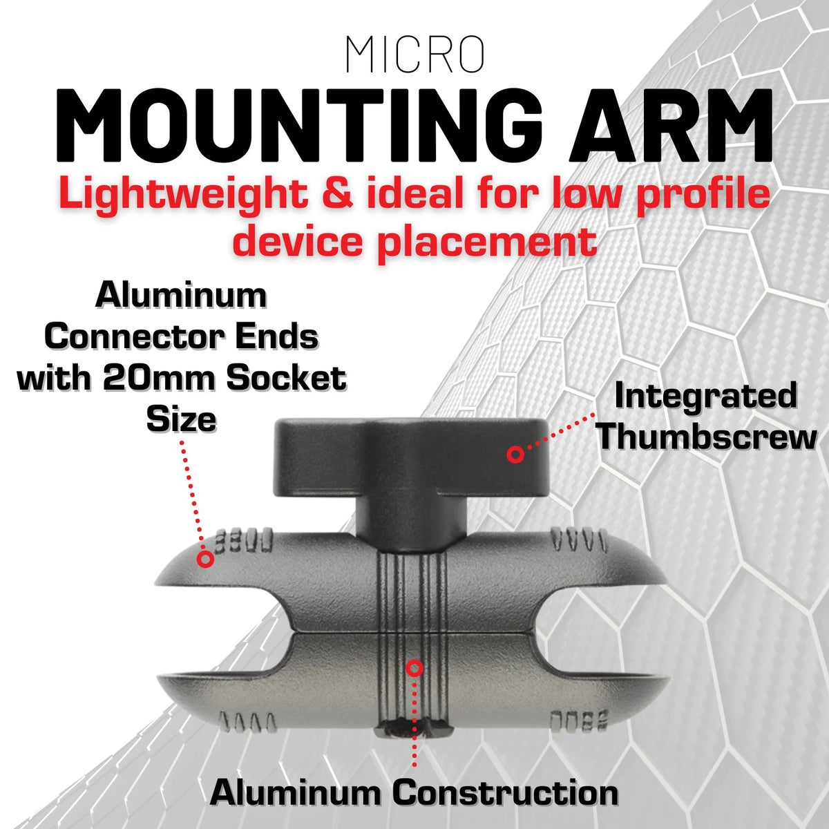 BulletPoint Phone Holder Mount Arm - Matte Finish