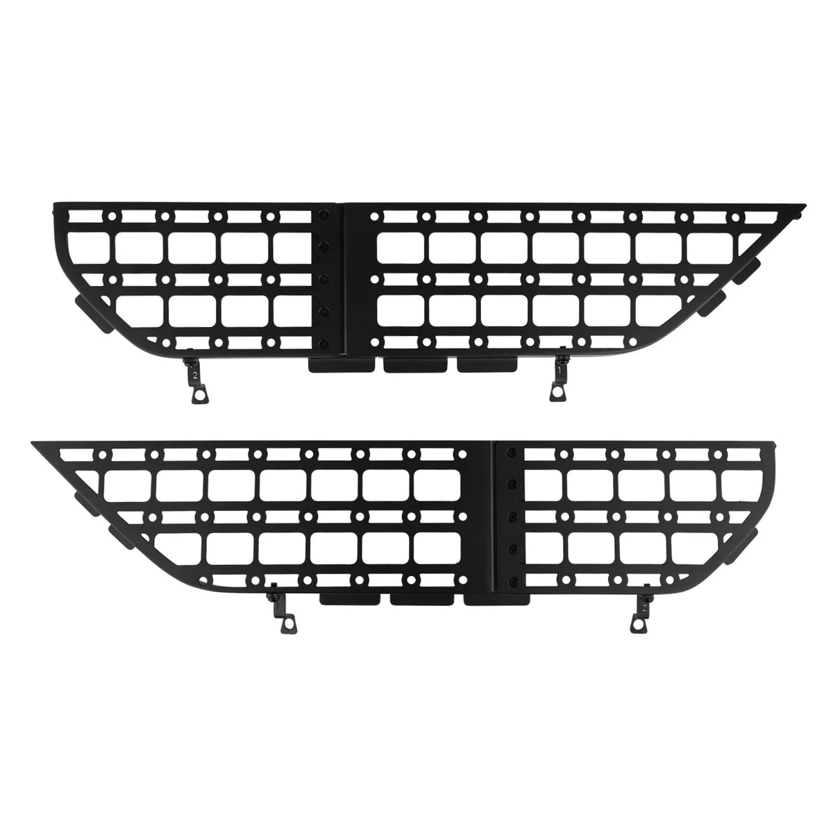 Bullet Point Low-Profile Front Door Pocket MOLLE Panel Replacement for 2018+ Jeep Wrangler & Gladiator (Pair)