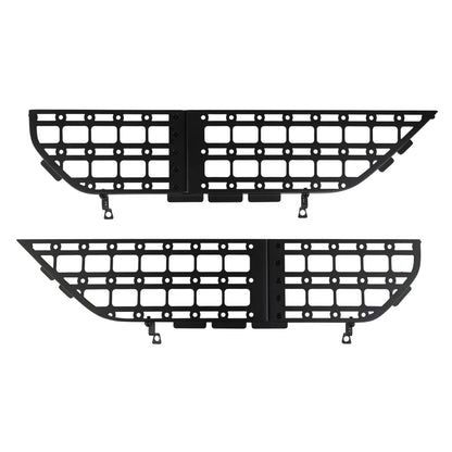 Bullet Point Low-Profile Front Door Pocket MOLLE Panel Replacement for 2018+ Jeep Wrangler & Gladiator (Pair)