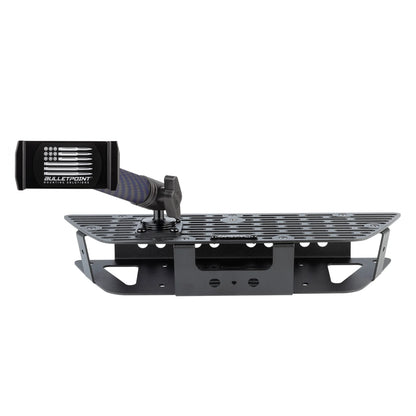Bulletpoint GMC Sierra (Large Dash Cubby,2019-23)+ Chevrolet Silverado Dash Mount with Black Arms