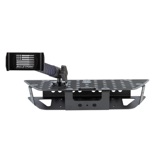 Bulletpoint GMC Sierra (Large Dash Cubby,2019-23)+ Chevrolet Silverado Dash Mount with Black Arms