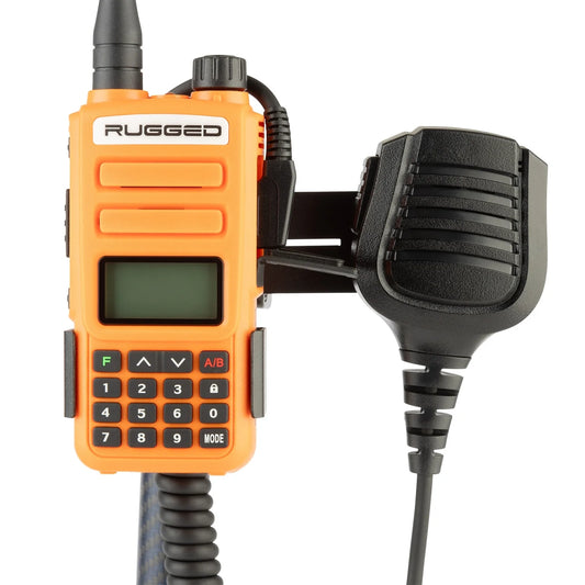 Bulletpoint Handheld Radio + Mic Combo Holder with 20mm Ball Mount