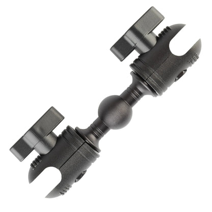 Bullet Point 3-Way Connector - Single 20mm Ball Mount + Dual 20mm Connector Ends