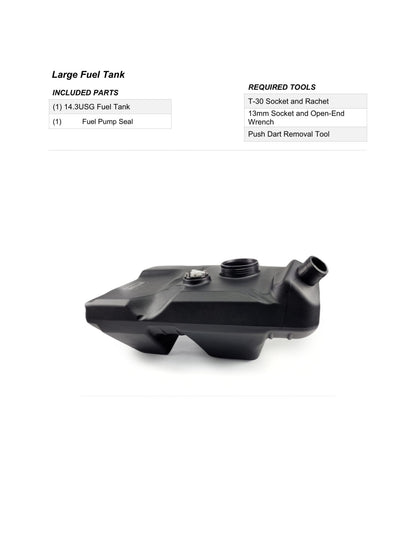 AMR 14.3-Gallon Fuel Tank Kit for Can-Am Maverick X3