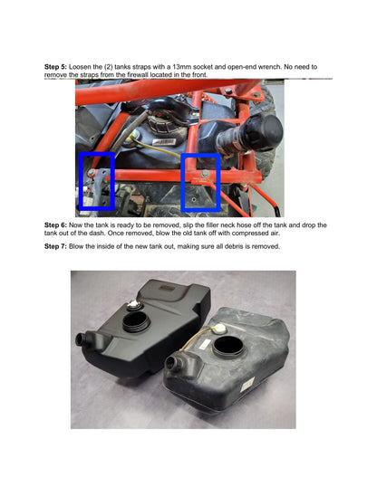 AMR 14.3-Gallon Fuel Tank Kit for Can-Am Maverick X3