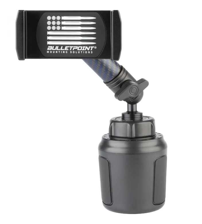 BulletPoint Adjustable Cupholder Phone Mount Single Device Holder