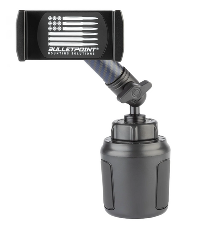BulletPoint Adjustable Cupholder Phone Mount Single Device Holder