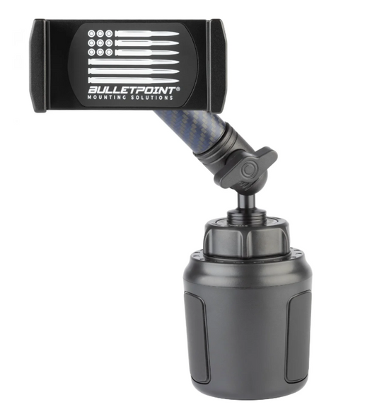 BulletPoint Adjustable Cupholder Phone Mount Single Device Holder