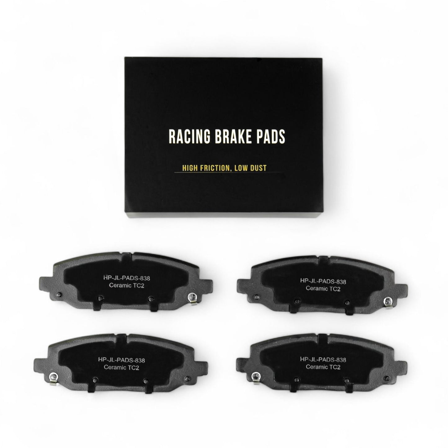 Hurricane Performance Rear Brake Pads For Jeep Wrangler JL for Standard Brakes