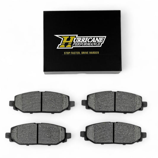 Hurricane Performance Rear Brake Pads For Jeep Wrangler JL for Standard Brakes