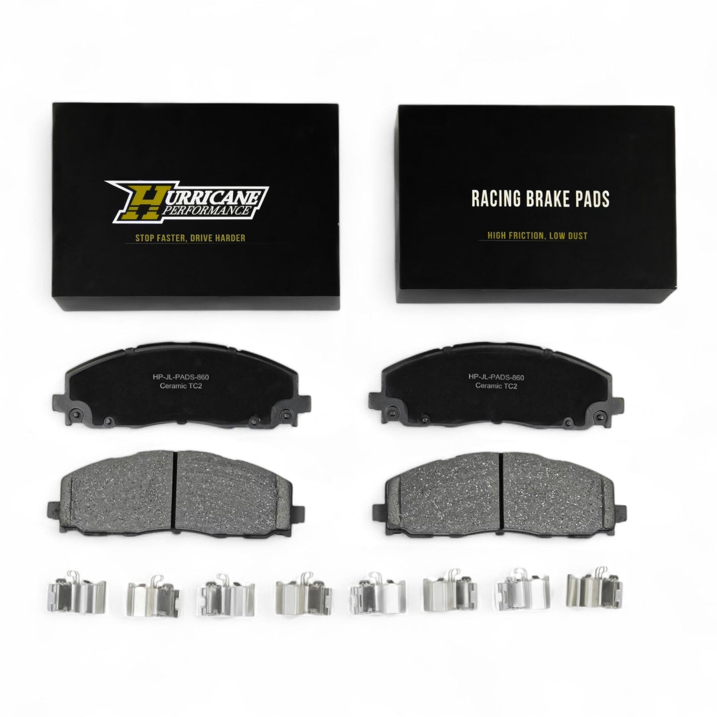 Hurricane Performance Front Brake Pads For Jeep Wrangler JL