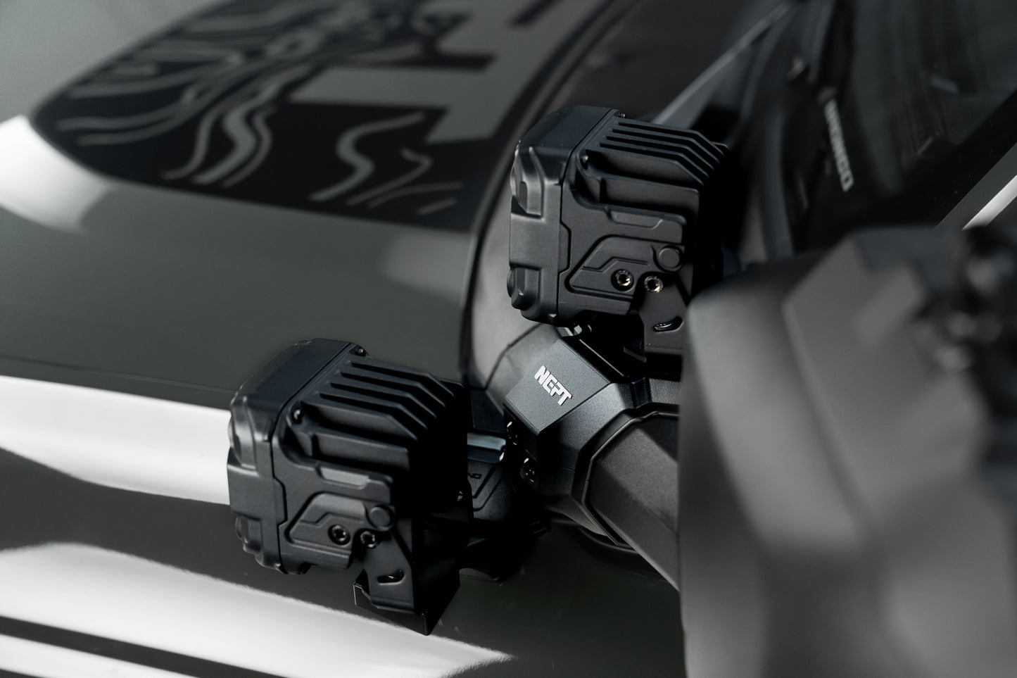 A-pillar Dual Spotlight Bracket For Ford Bronco 2.3T/2.7T/3.0T