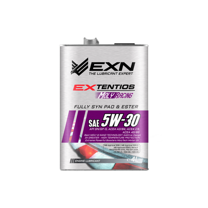 EXTENTIOS MOLYRACING SAE 5W30-100% ESTER -ENGINE OIL-4L