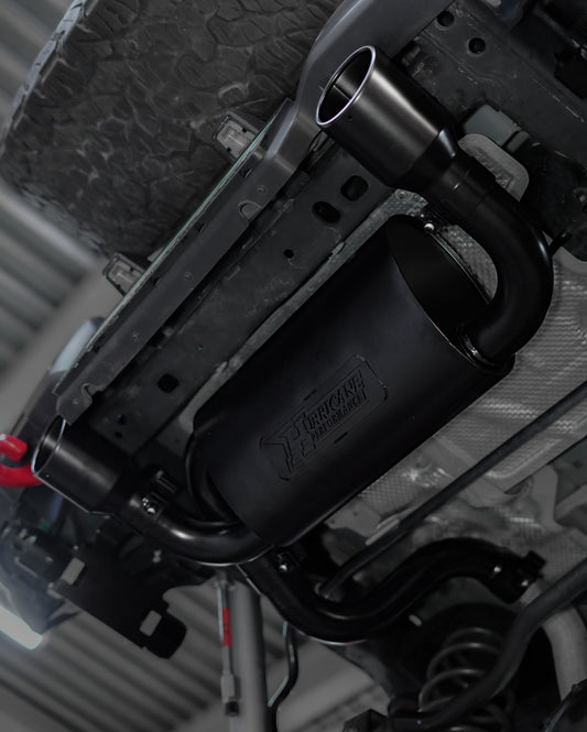 Hurricane Performance R-Tech Axle-Back Exhaust  for Jeep Wrangler JL