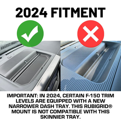 Bulletpoint 2021-2026 Ford F-150 & Raptor Phone Holder Multi-Device Dash Mount