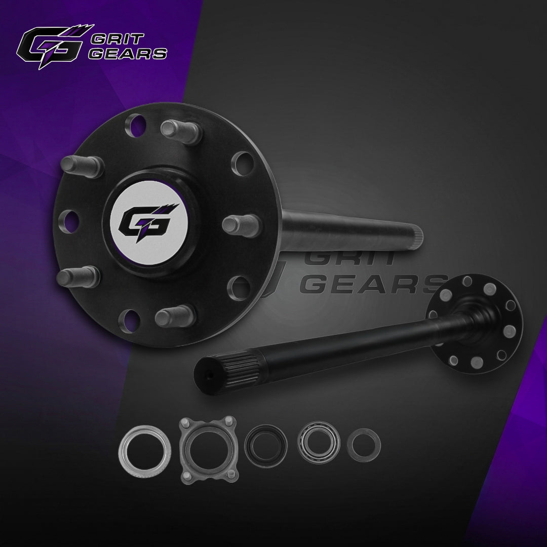 GRIT GEARS 4340 Chromoly Rear Axle Kit for Jeep Wrangler JK Rubicon
