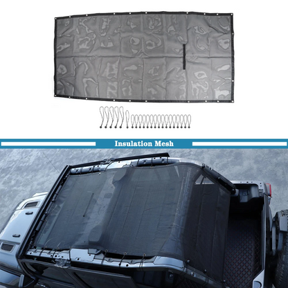 AMR Heat Insulation Mesh Net Long for Jeep Wrangler JL  4 door