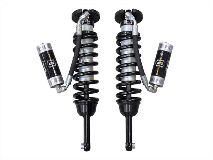 ICON VEHICLE DYNAMICS  Extended Travel Remote Reservoir Front Coilover Shock & 1-3" Rear 2.5 VS RR Pair Kit For 10+ FJ/10+ 4Runner/10+GX460)