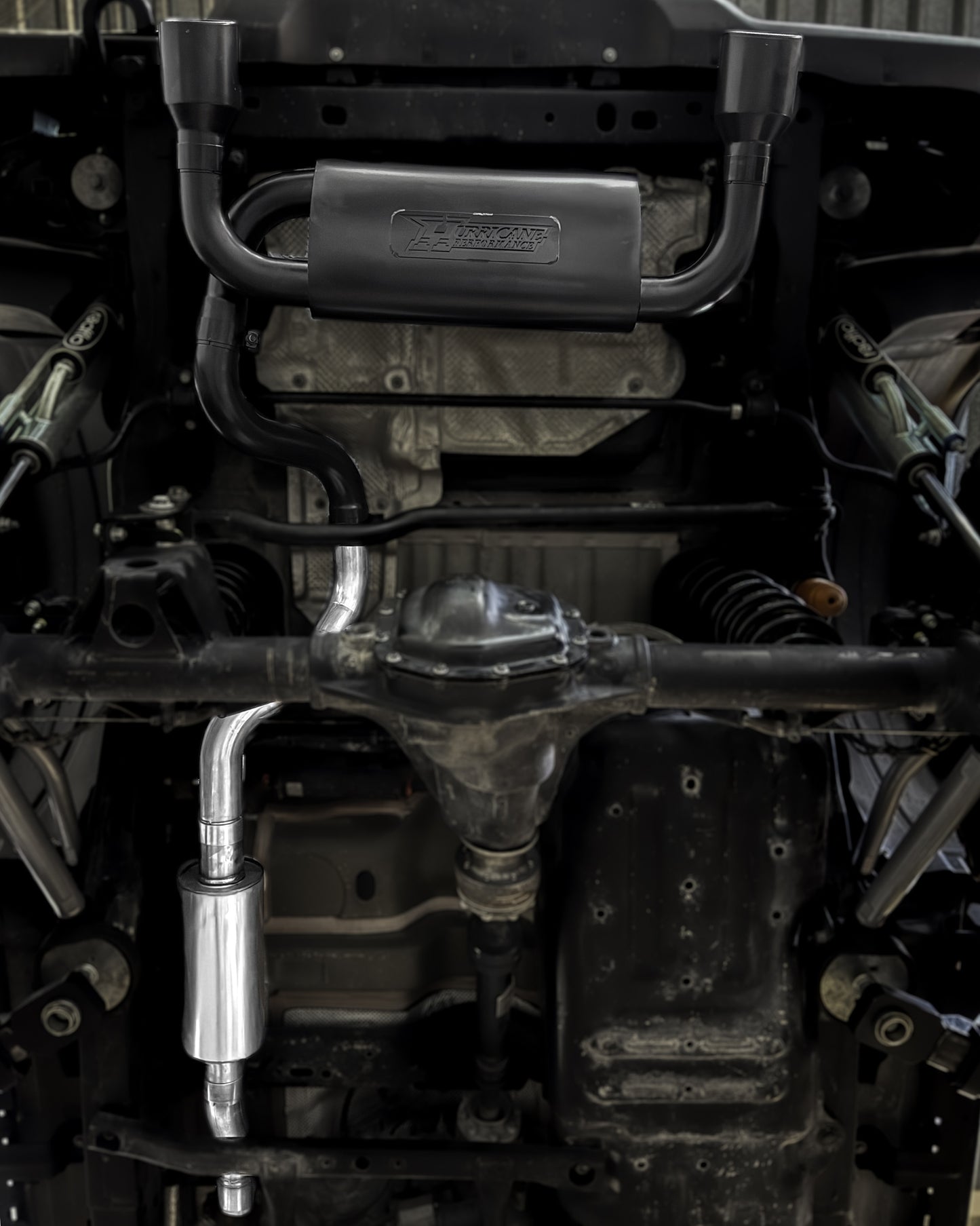 Hurricane Performance R-Tech Cat-Back Exhaust  for Jeep Wrangler JL