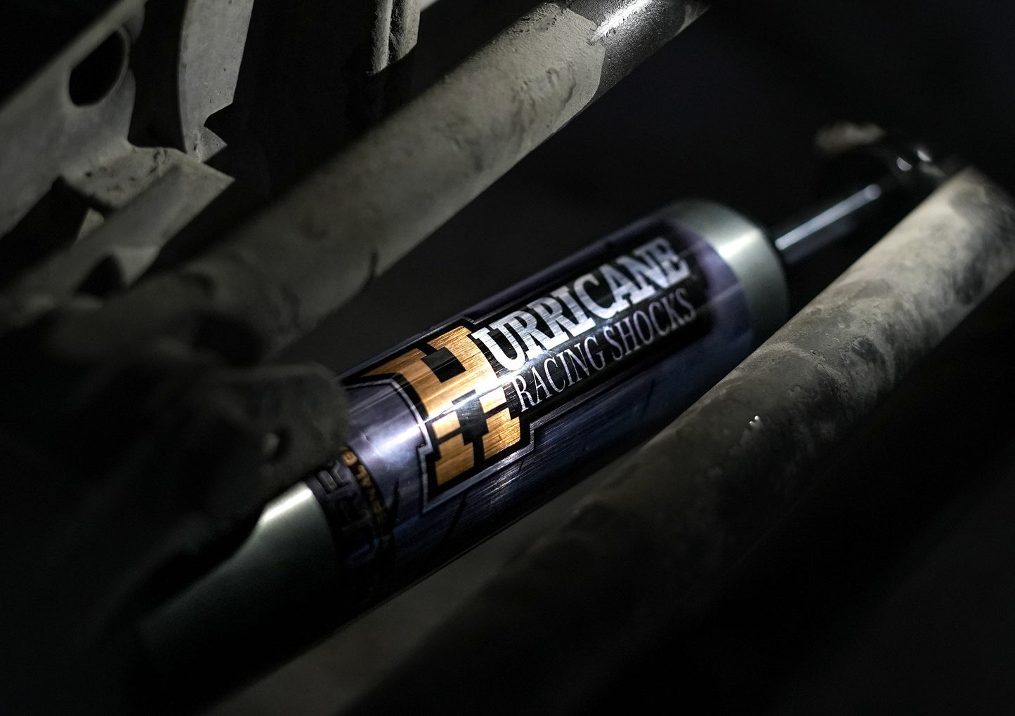 Hurricane Performance 2.2 Steering Stabilizer Aluminum for Jeep Wrangler JL/JK & JT