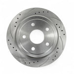 Hurricane Performance Slotted & Drilled Rear Brake Discs For Jeep Wrangler JK