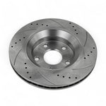 Hurricane Performance Slotted & Drilled Front Brake Discs For Jeep Wrangler JK