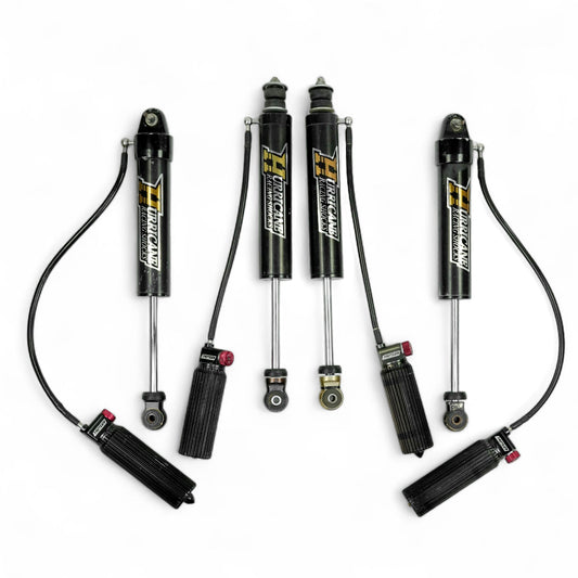 USED Hurricane Racing Adventure Shock with Single adjust Remote Reservoir for Jeep JK - Stock Lift