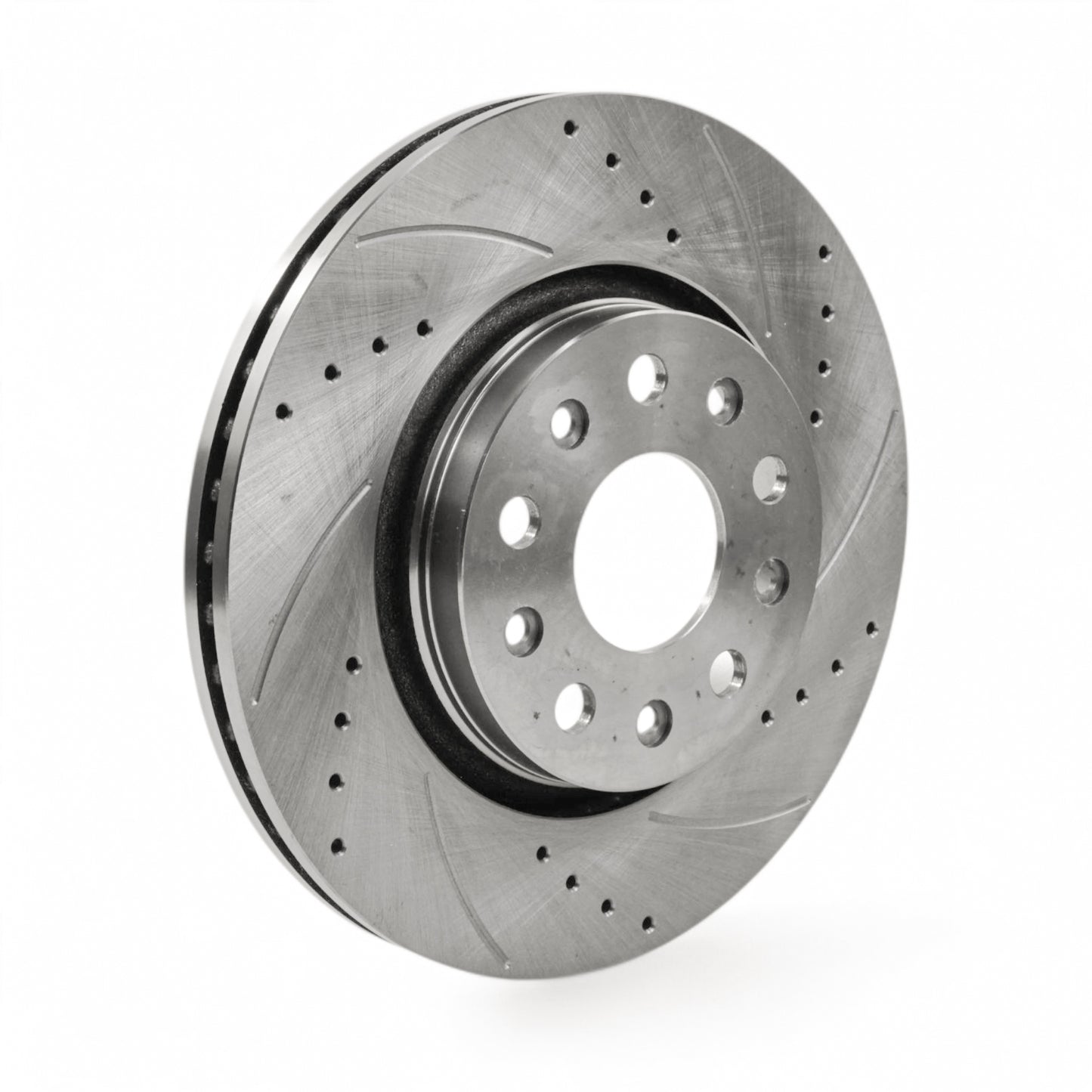 Hurricane Performance Slotted & Drilled Front Brake Discs For Jeep Wrangler JL