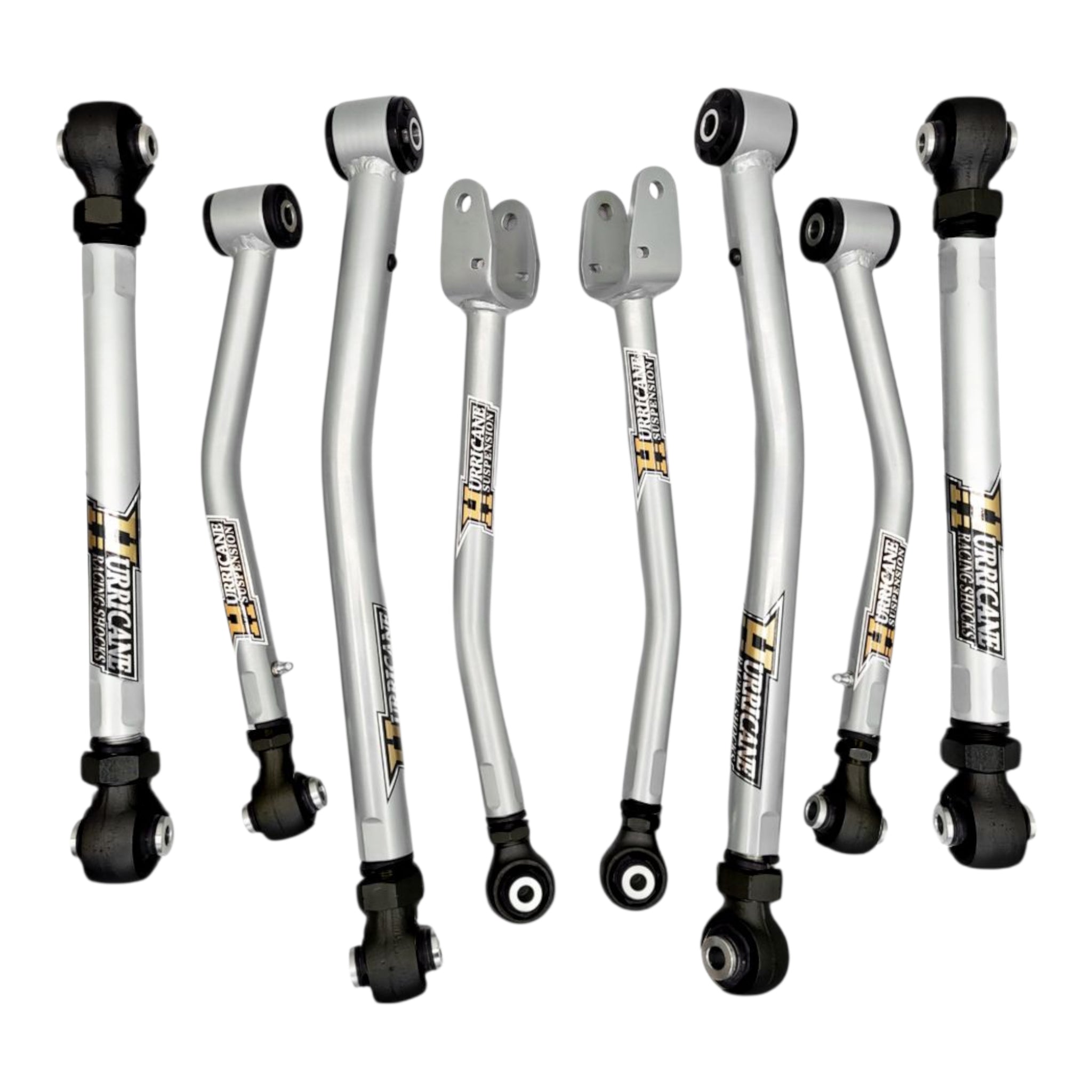 Hurricane Performance Super- Flex Forged Adjustable HD Control Arms for Jeep Wrangler JL