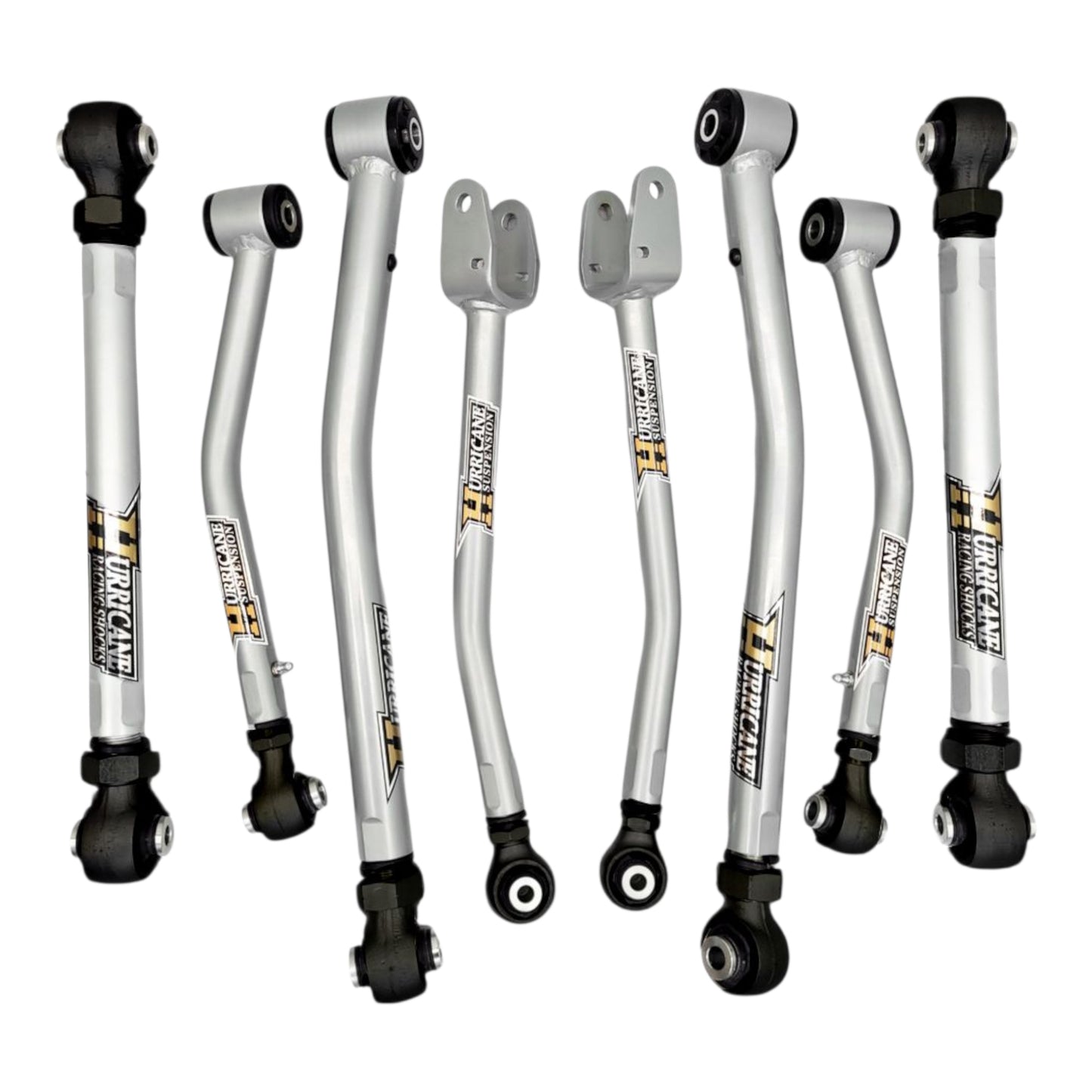 Hurricane Performance Super- Flex Forged Adjustable HD Control Arms for Jeep Wrangler JL