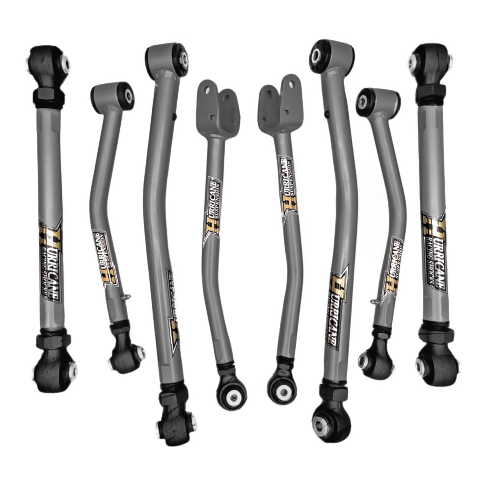 Hurricane Performance Super- Flex Forged Adjustable HD Control Arms for Jeep Wrangler JL
