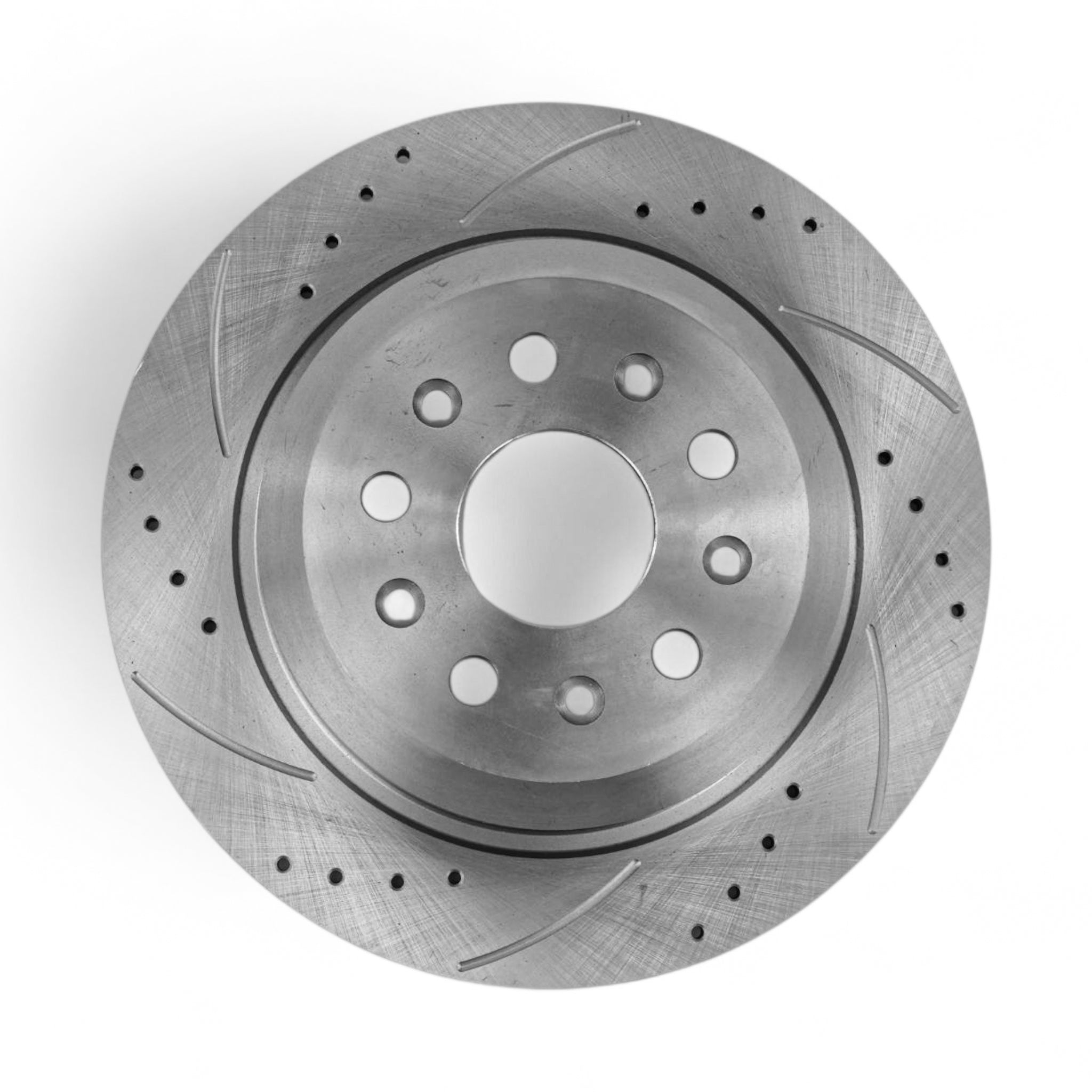 Hurricane Performance Slotted & Drilled Rear Brake Discs For Jeep Wrangler JL